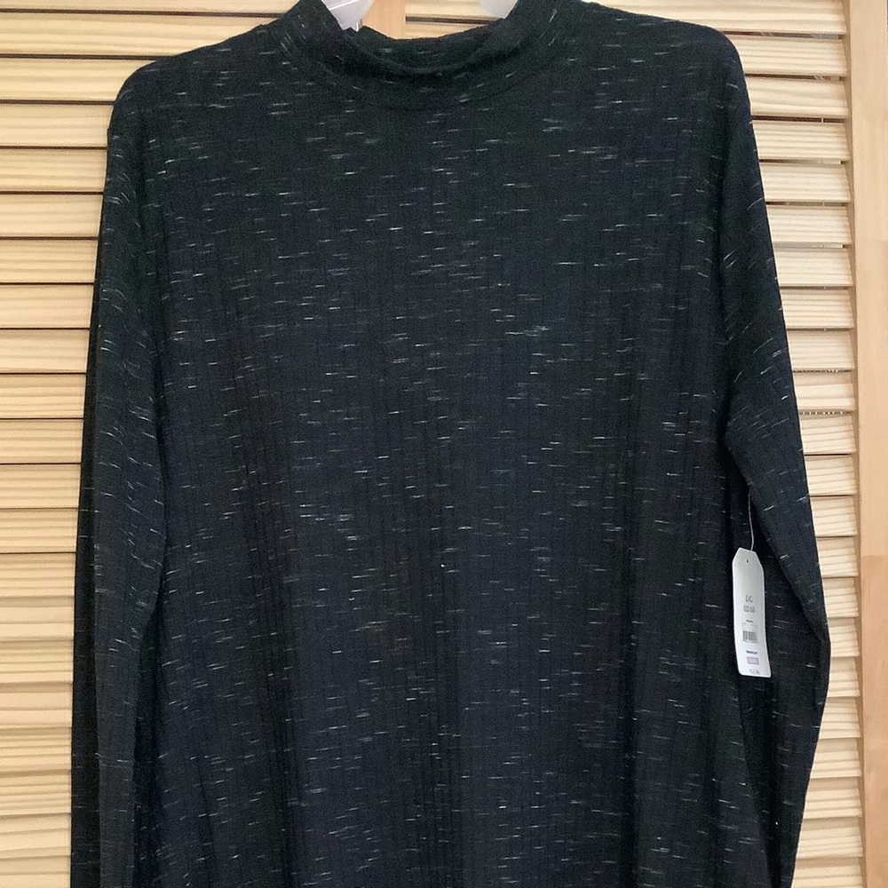 NWT Faded Glory LS Mock Neck Dress - Size L